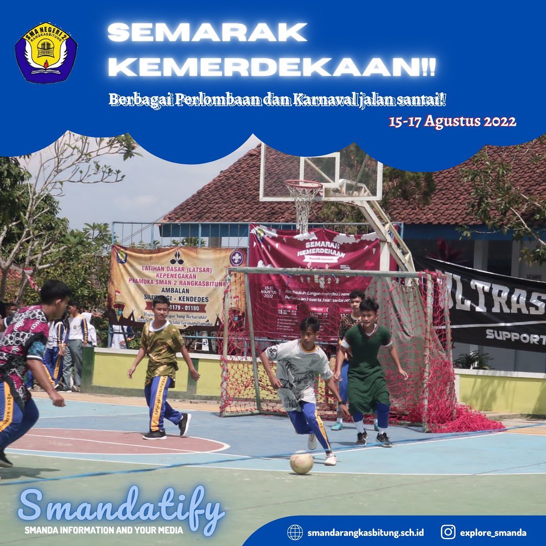 Kegiatan olahraga siswa di SMAN 2 Rangkasbitung